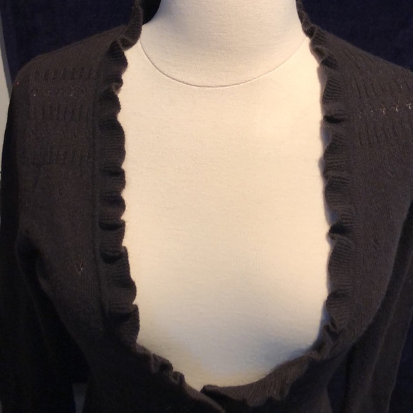 Nanette Lenore brown cashmere sweater - Picture 3 of 4